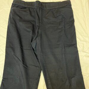 Cropped casual pants